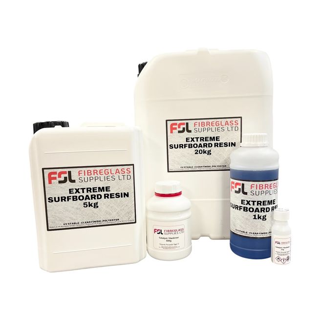 Extreme UV Stable Special Purpose Surfboard Resin (Inc Catalyst)